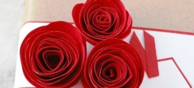 Как сделать розочку видео