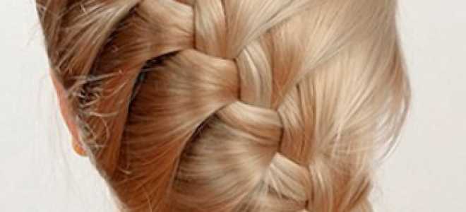 Французская коса видео