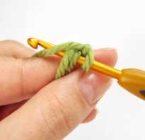 Уроки вязания крючком петли
